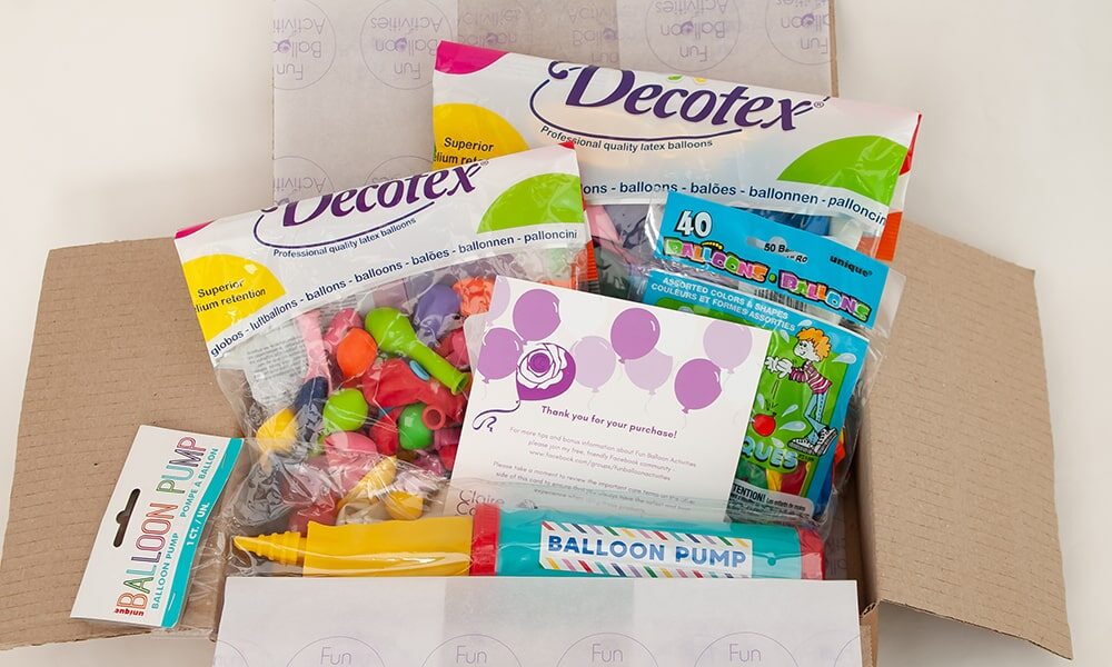 Fun Balloon Activities - Box Only Option